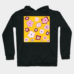 My garden full of flowers, Flower patterns Hoodie